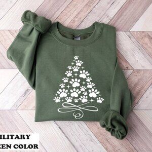 Christmas Dog Sweatshirt, Dog Owner Christmas Gift, Dog Christmas Sweatshirt